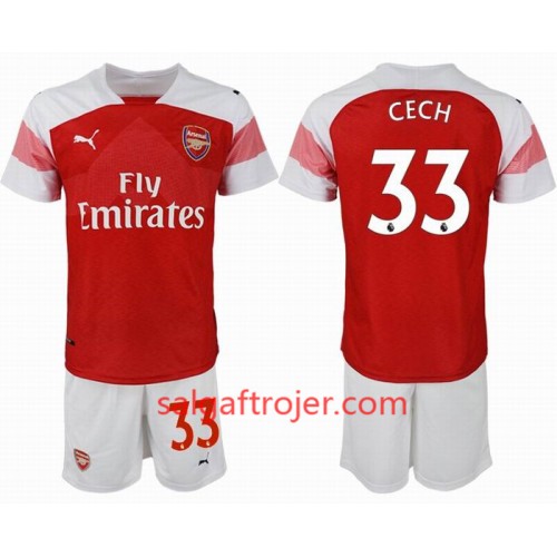 Arsenal Fodboldtrøjer CECH 33 Børn Hjemmebanesæt 2018/19 Kort ærmer Arsenal Fodboldtrøjer CECH 33 Børn Hjemmebanesæt 2018/19 Kort ærmer